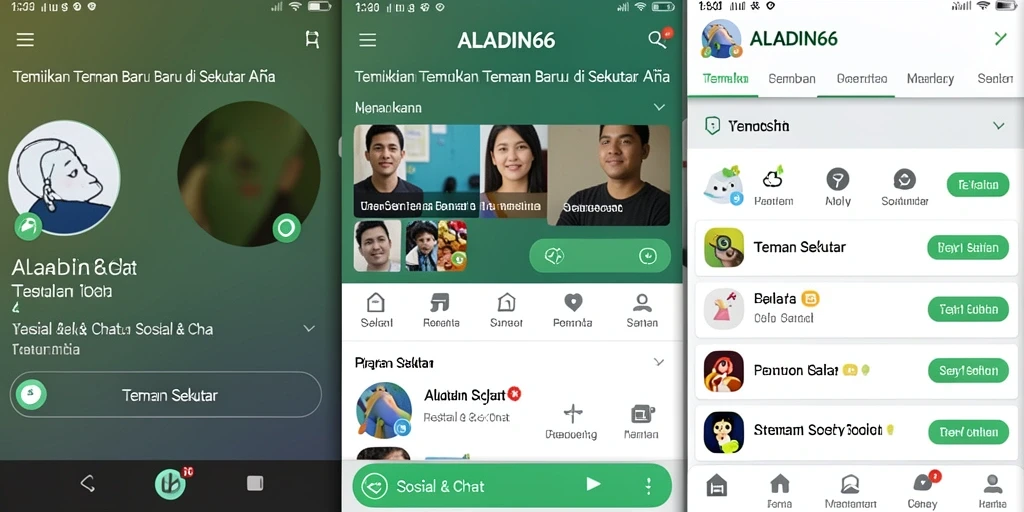 Tampilan antarmuka ALADIN66 yang ramah pengguna.