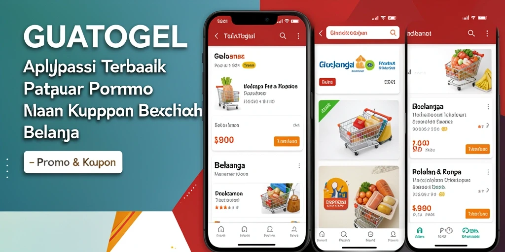 Tampilan antarmuka GUATOGEL dengan berbagai penawaran menarik.