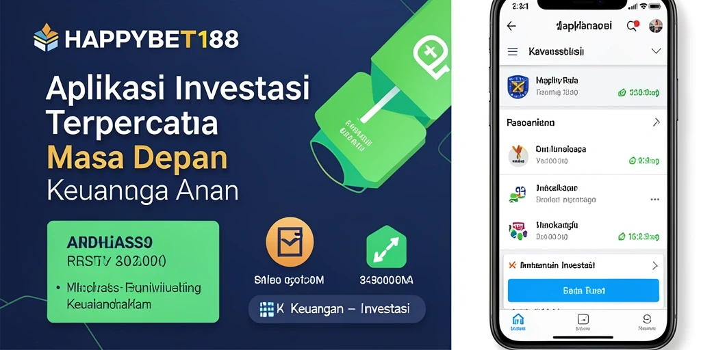 Antarmuka aplikasi HAPPYBET188 yang jelas dan informatif untuk investasi.