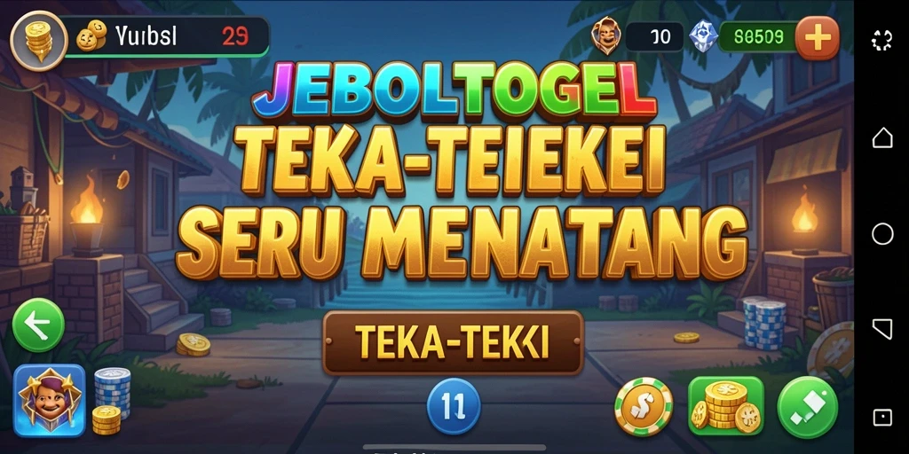 Antarmuka permainan JEBOLTOGEL yang menarik dan penuh warna.