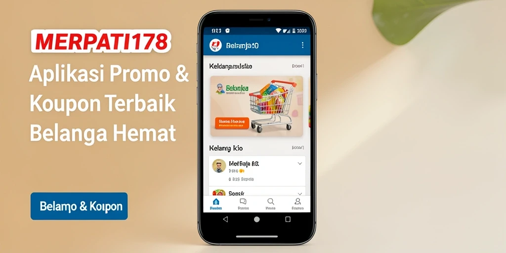 Antarmuka MERPATI178 dengan berbagai promo menarik dan kupon.