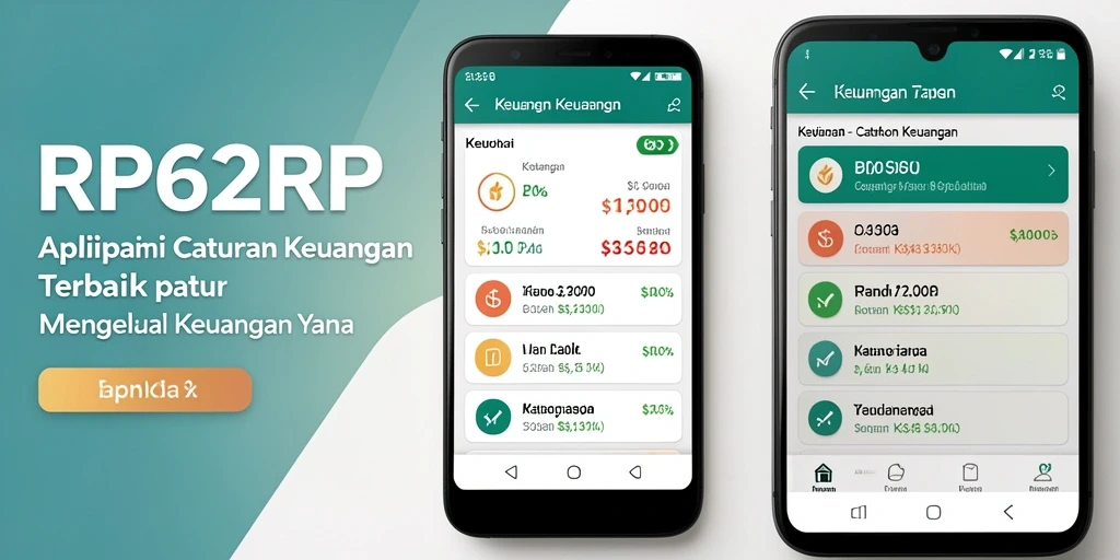 Antarmuka RP62RP yang sederhana dan berfungsi sebagai Catatan Keuangan.